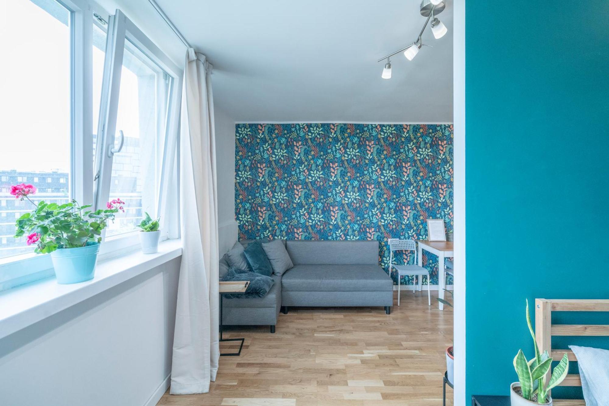Green Studio In The City Center Of Breslau Exterior foto