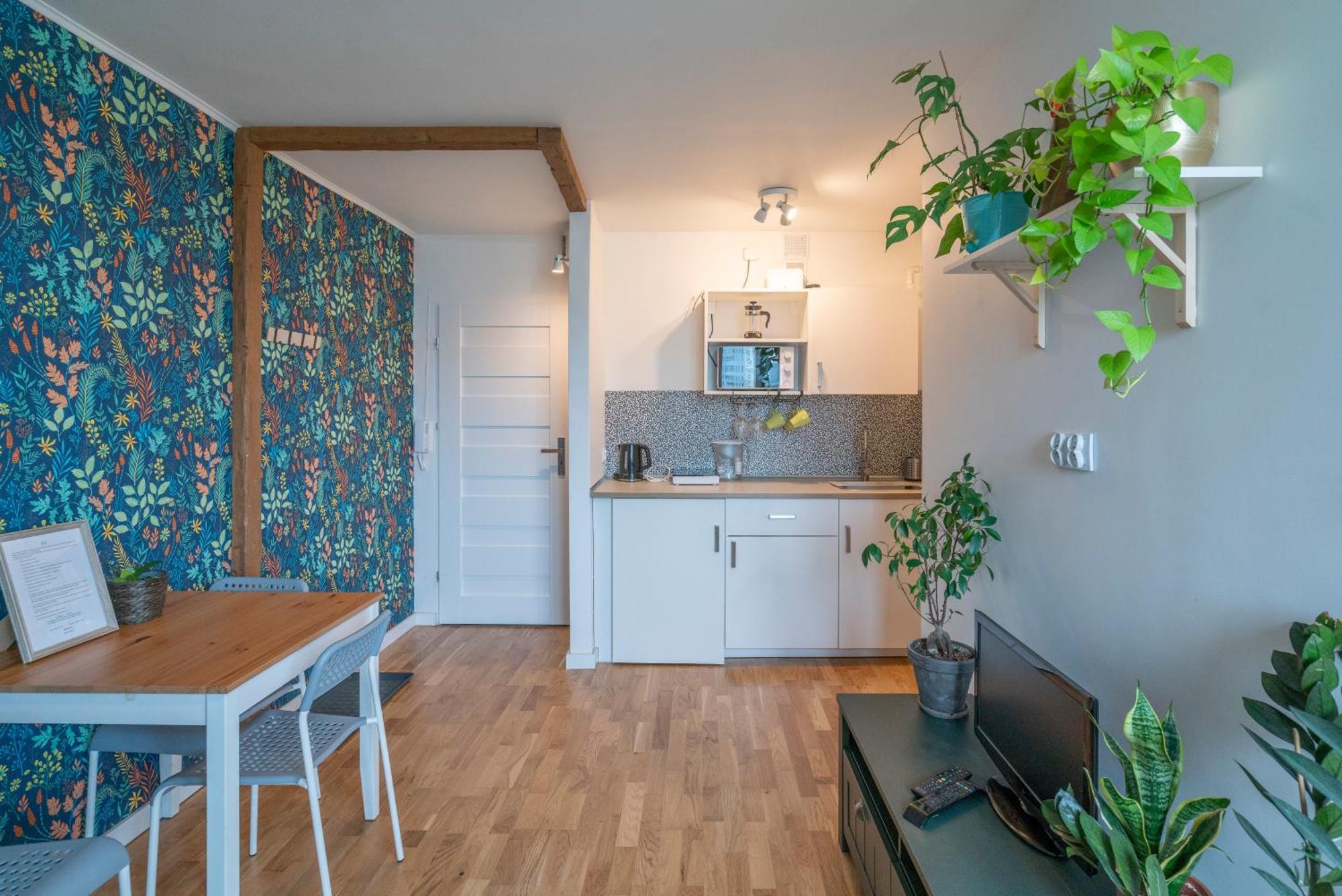 Green Studio In The City Center Of Breslau Exterior foto